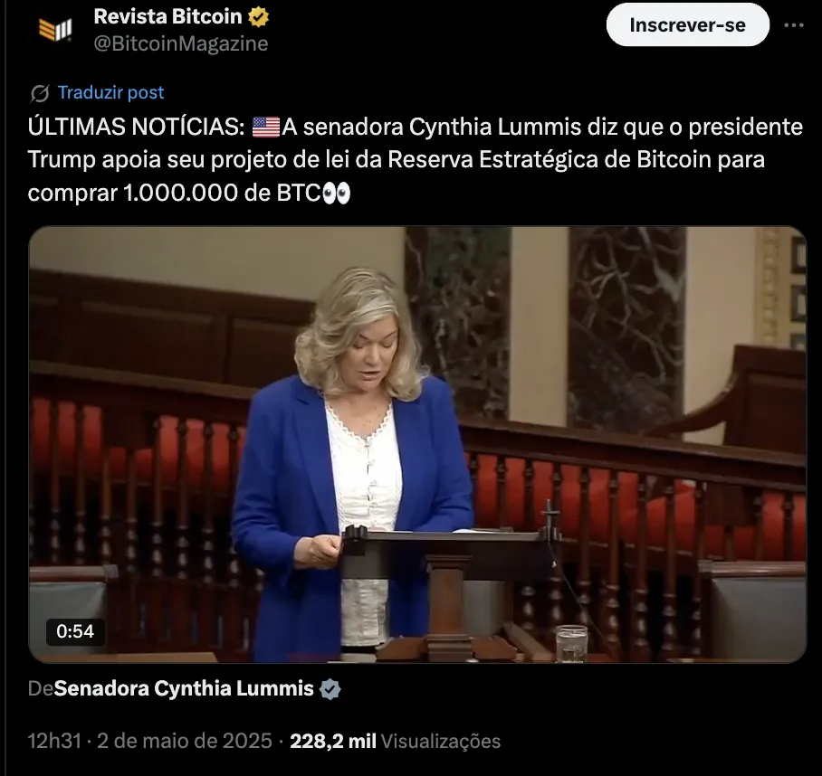 Presidente da Rússia, Vladimir Putin, falando sobre Bitcoin