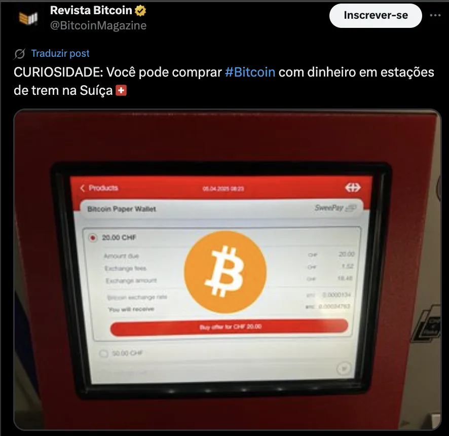 Workshop sobre legislação de Bitcoin