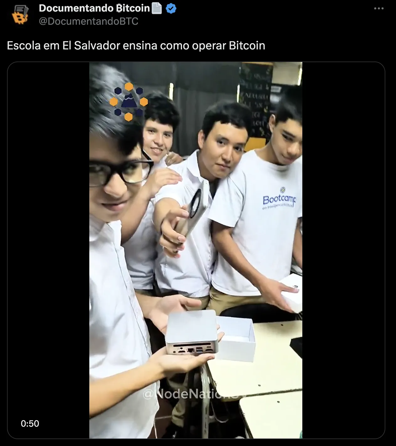 Canal do YouTube sobre Bitcoin