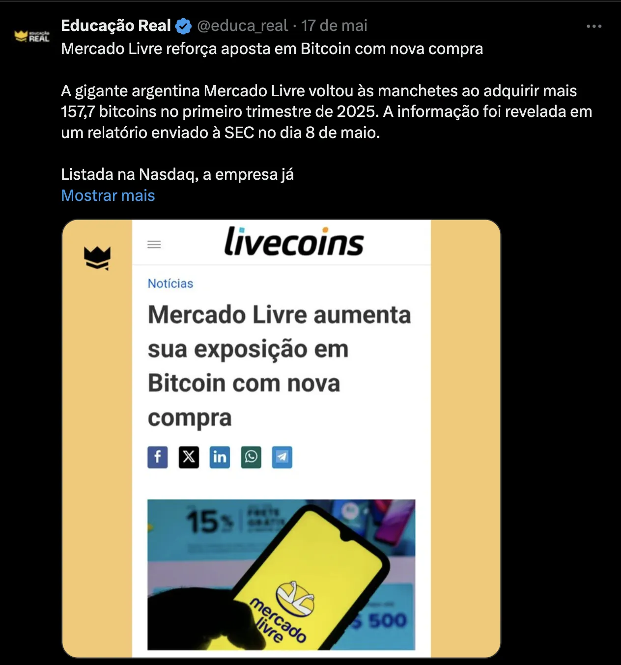 Gráfico de uso de energia do Bitcoin