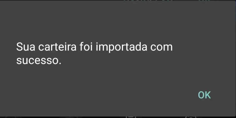 Passo 17 para criar carteira de Bitcoin: Mostrar endereços